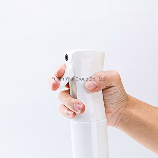 플라스틱 안개가 자욱한 방아쇠 분무기 병 200ml 300ml 물 이발사 머리 미세 안개 연속 스프레이 병