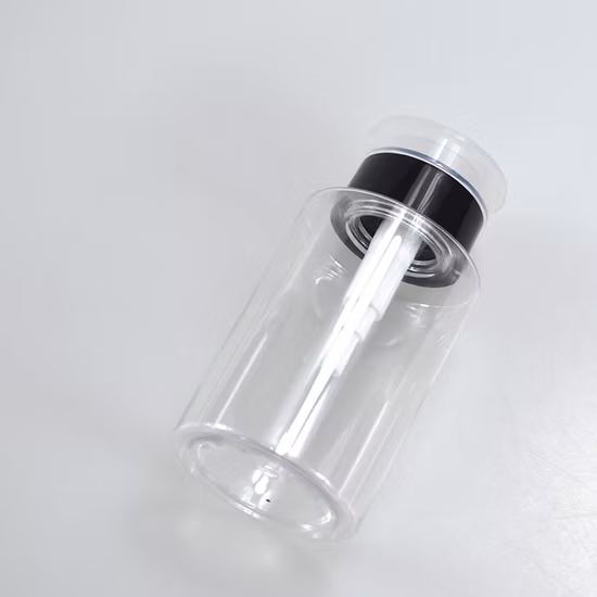 150ml 33 목 애완 동물 화장품 눈 매니큐어 프레스 펌프 청소용 메이크업 리무버 병